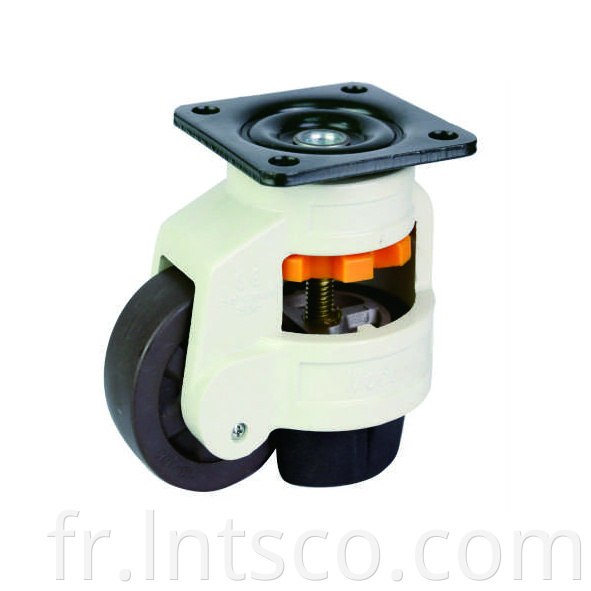 Horizontal Adjustment Flat Caster Wheels